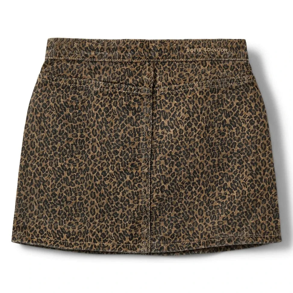 Sofie Schnoor - Callysy Leopar Etek | Kahverengi