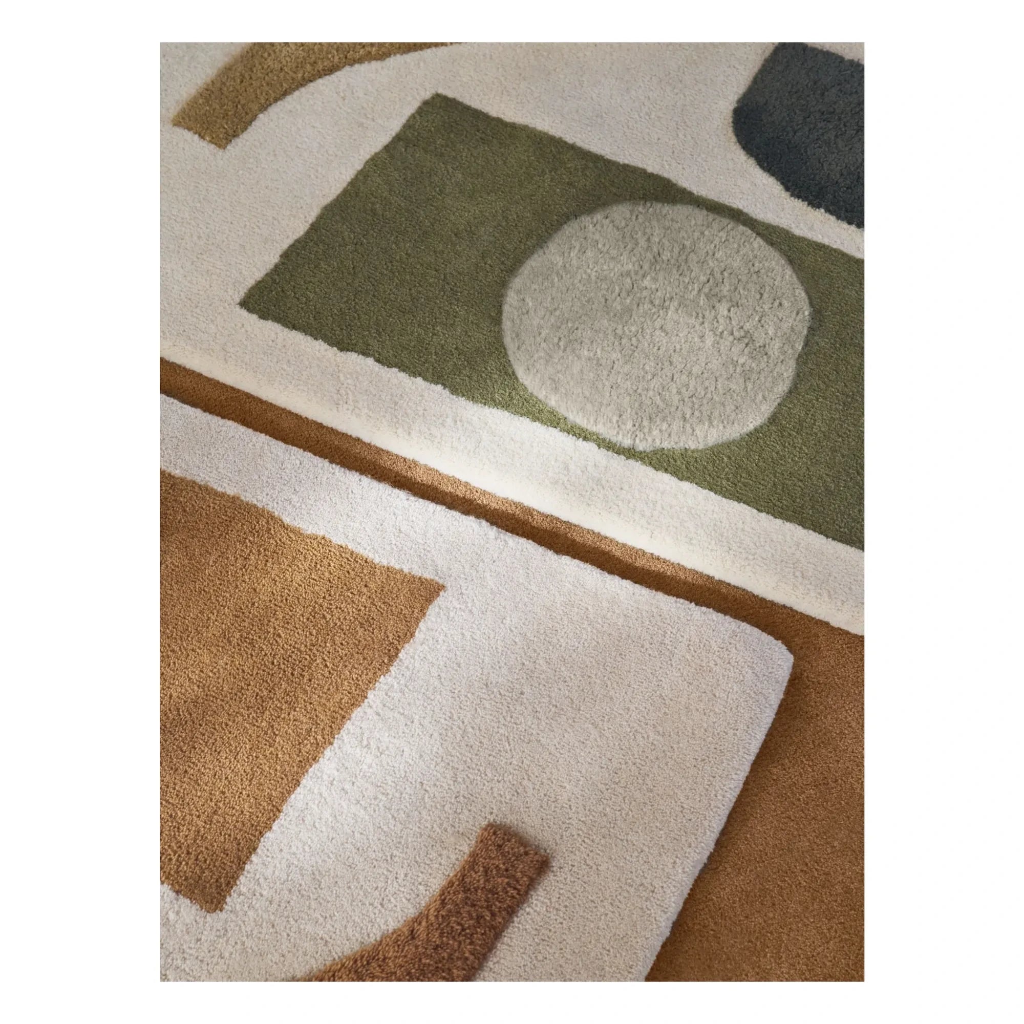 Ferm Living Kids - Bloco halı | Zeytin