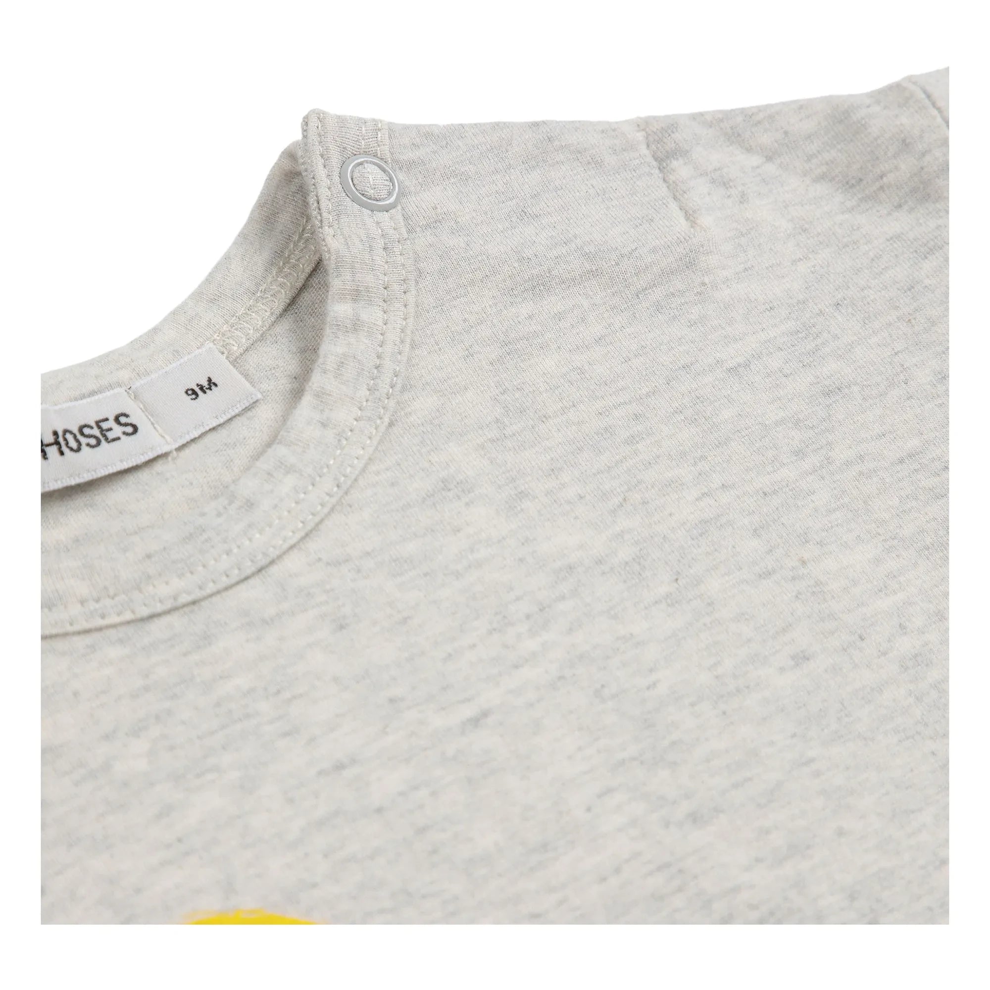 Bobo Choses - Enten-T-Shirt | Melange-Grau