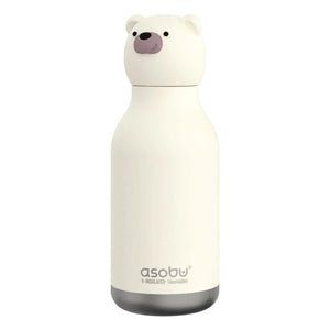 Asobu - White Bear paslanmaz çelik su şişesi