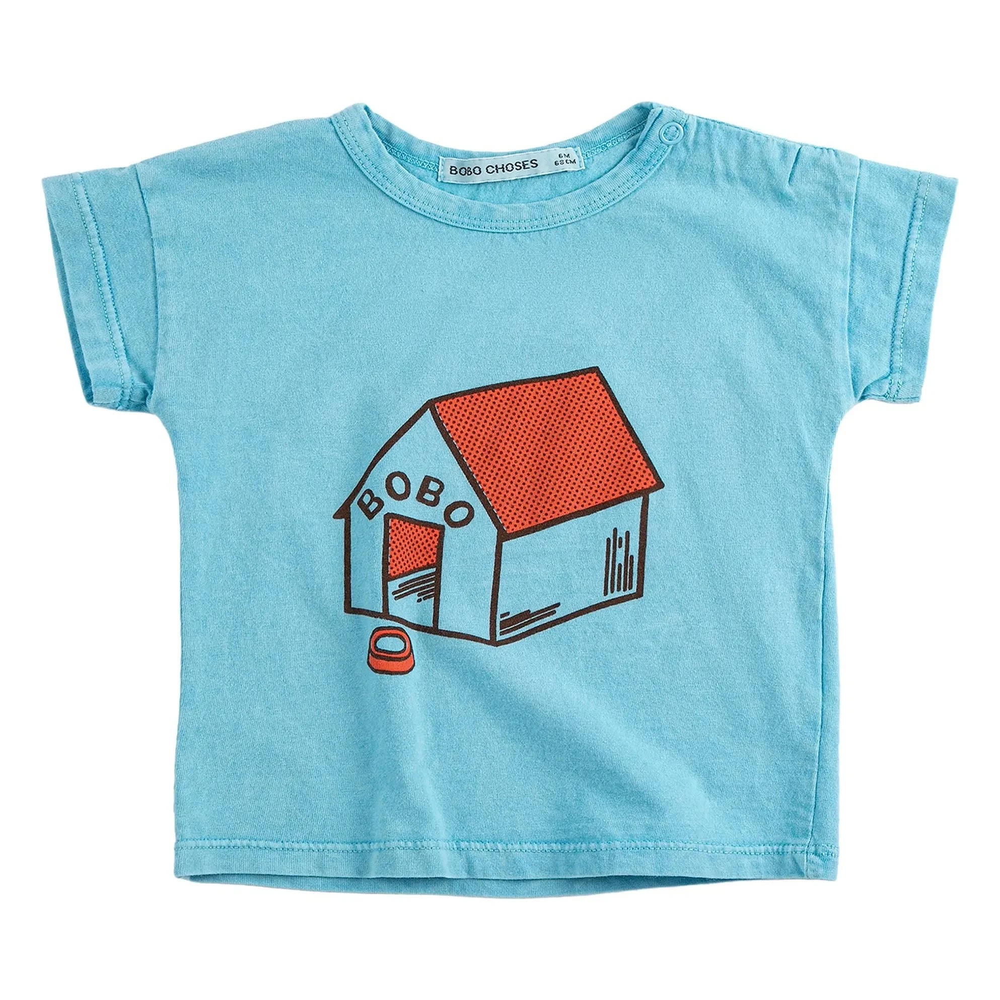 Bobo Choses - Niche Organic Cotton Baby T-Shirt | Blue