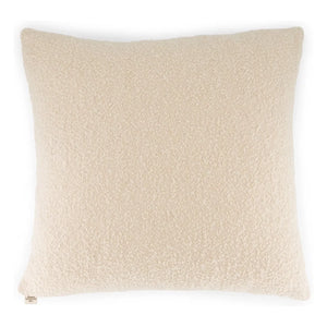 The Socialite Family - Carino Square Wool Bouclé Cushion | Cream