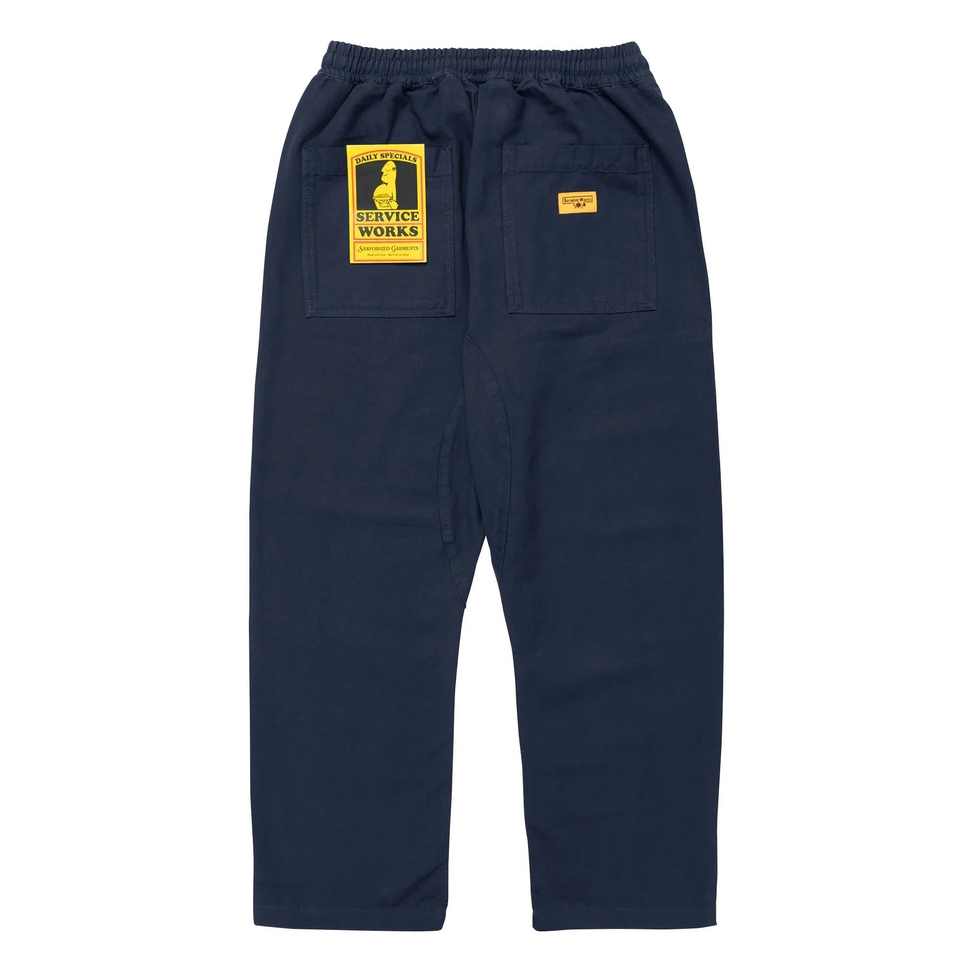 Service Works – Klassische Kochhose | Marineblau