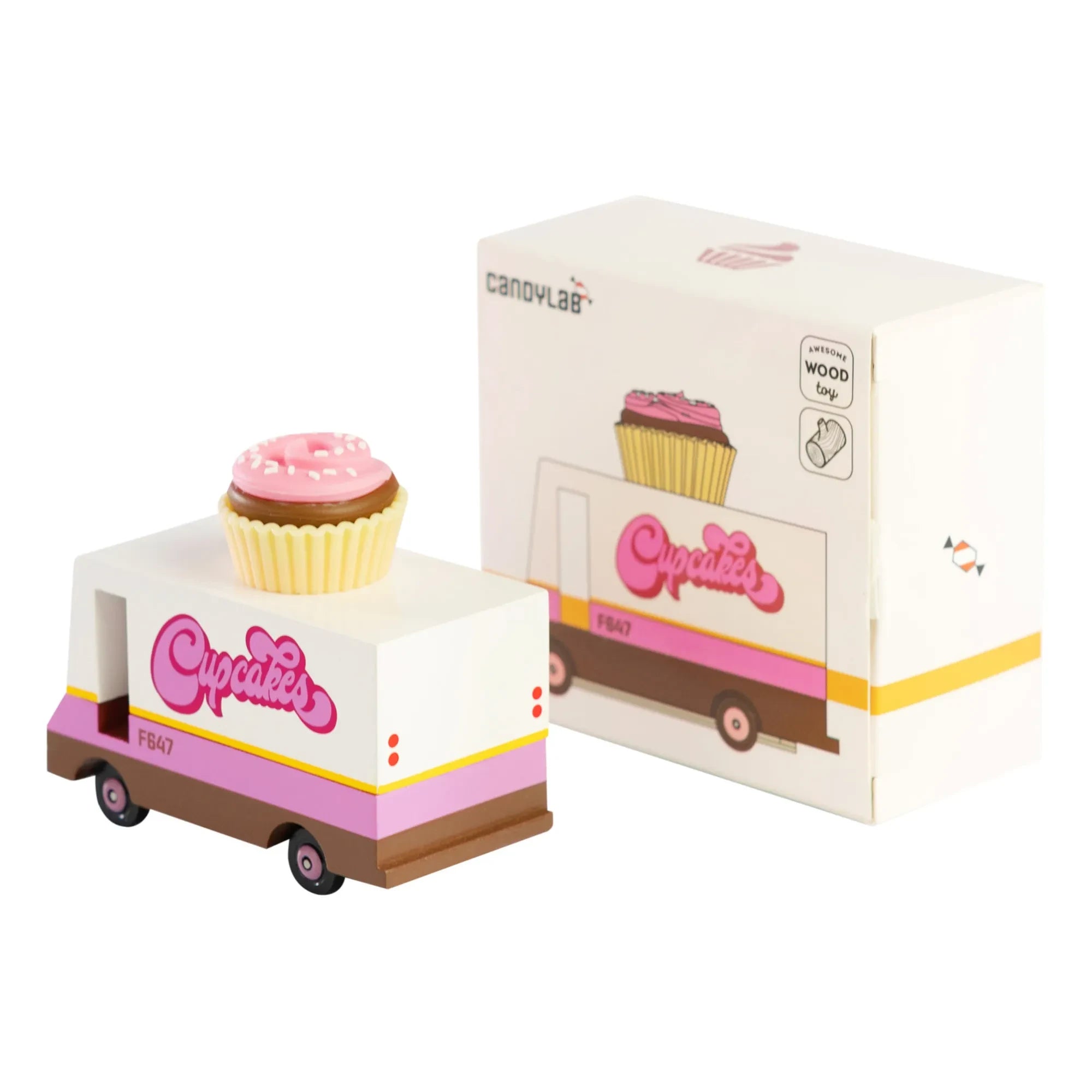 Candylab - Holz-Cupcake-Wagen
