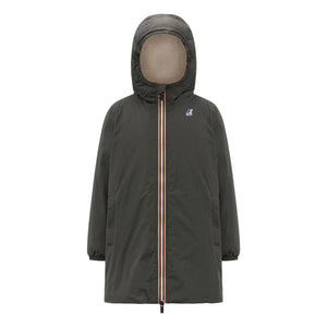 K-way - Le Vrai 4.0 Eiffel Orsetto Padded Waterproof Jacket | Khaki
