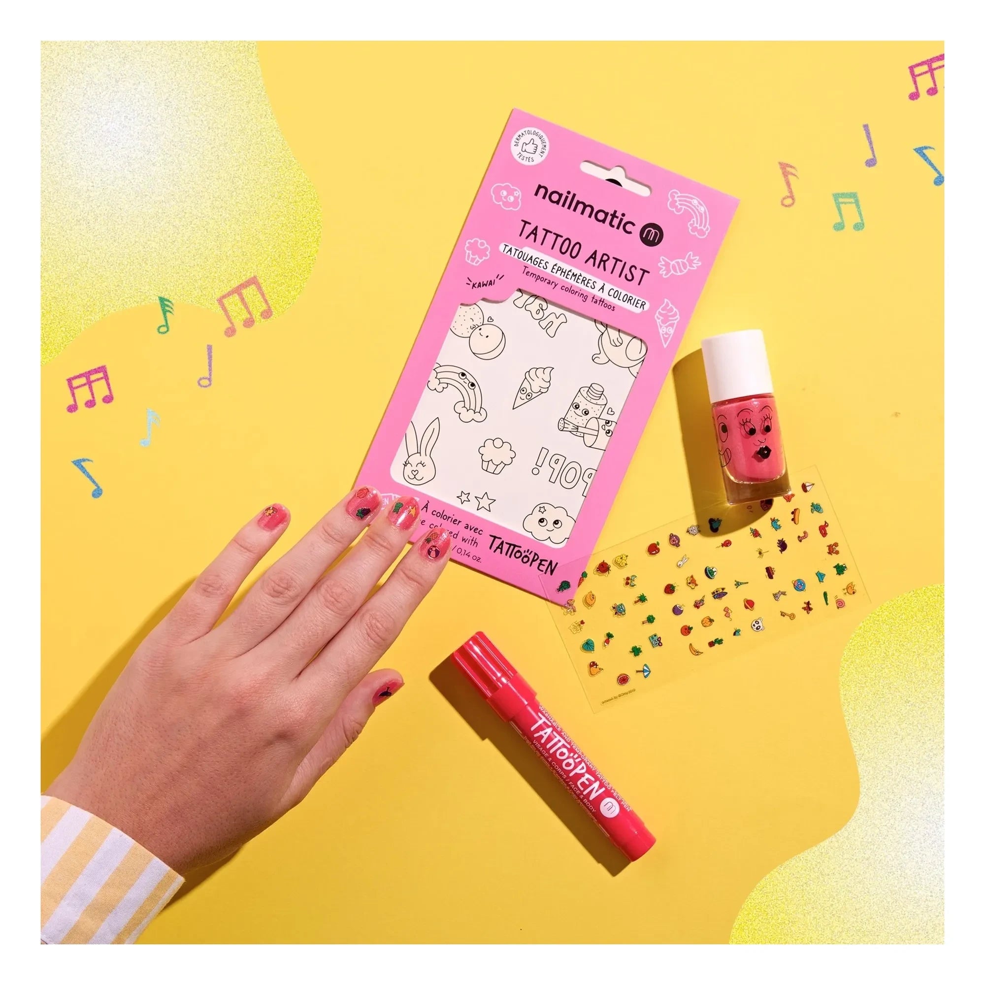 Nailmatic Kids - Çılgın Sanatçılar kutu seti