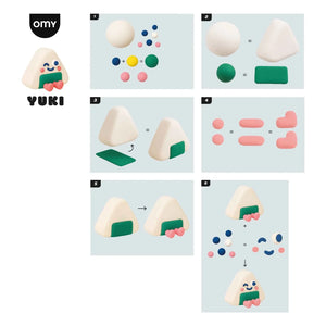 Omy - Sertleştirme Modelleme Macunu Seti - Yuki