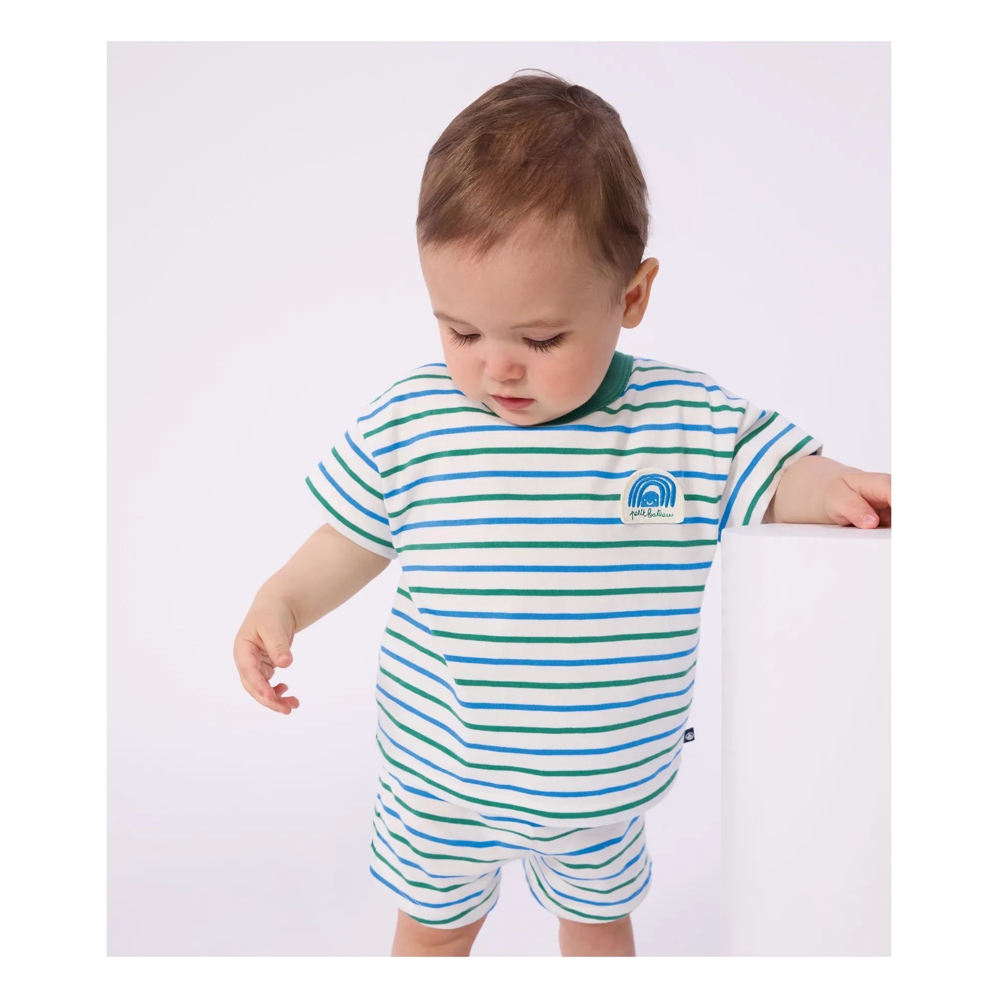 Petit Bateau - Çizgili Tişört | Beyaz