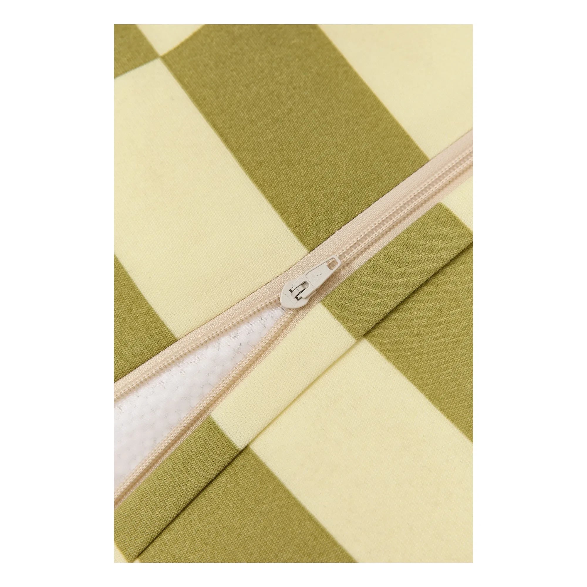 Nobodinoz - Vibes Tiles Outdoor Pouf Seat | Green