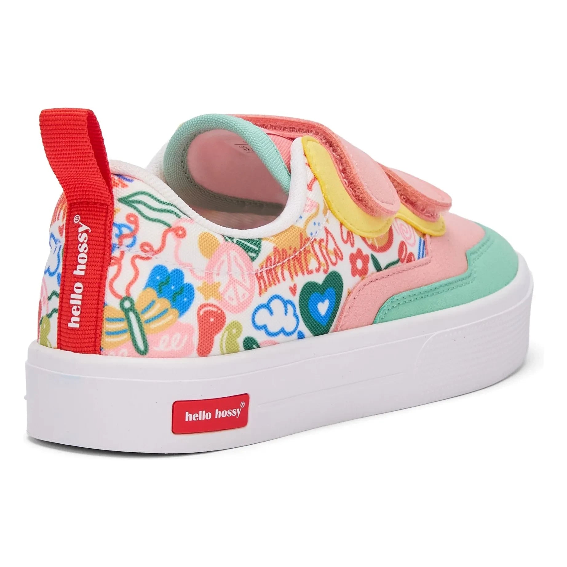 Hello Hossy - Hapiness Scratch Sneakers | Pembe
