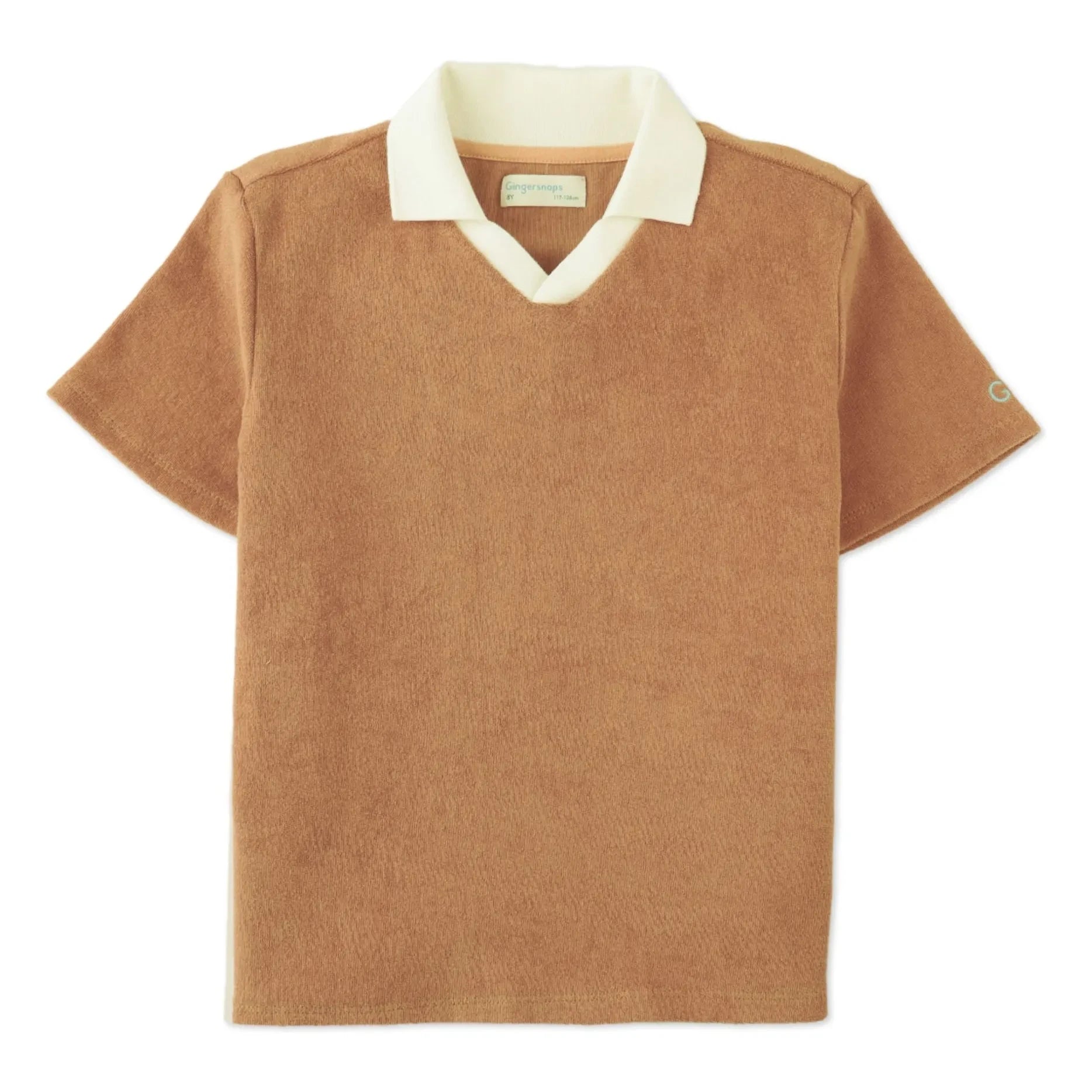 Gingersnaps - Damian Sponge Polo | Brown