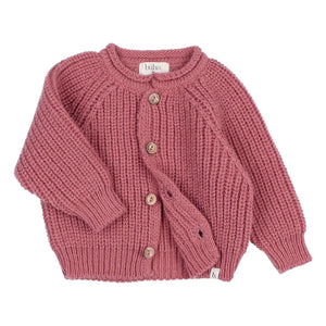 Búho - Wollcardigan | Mauve