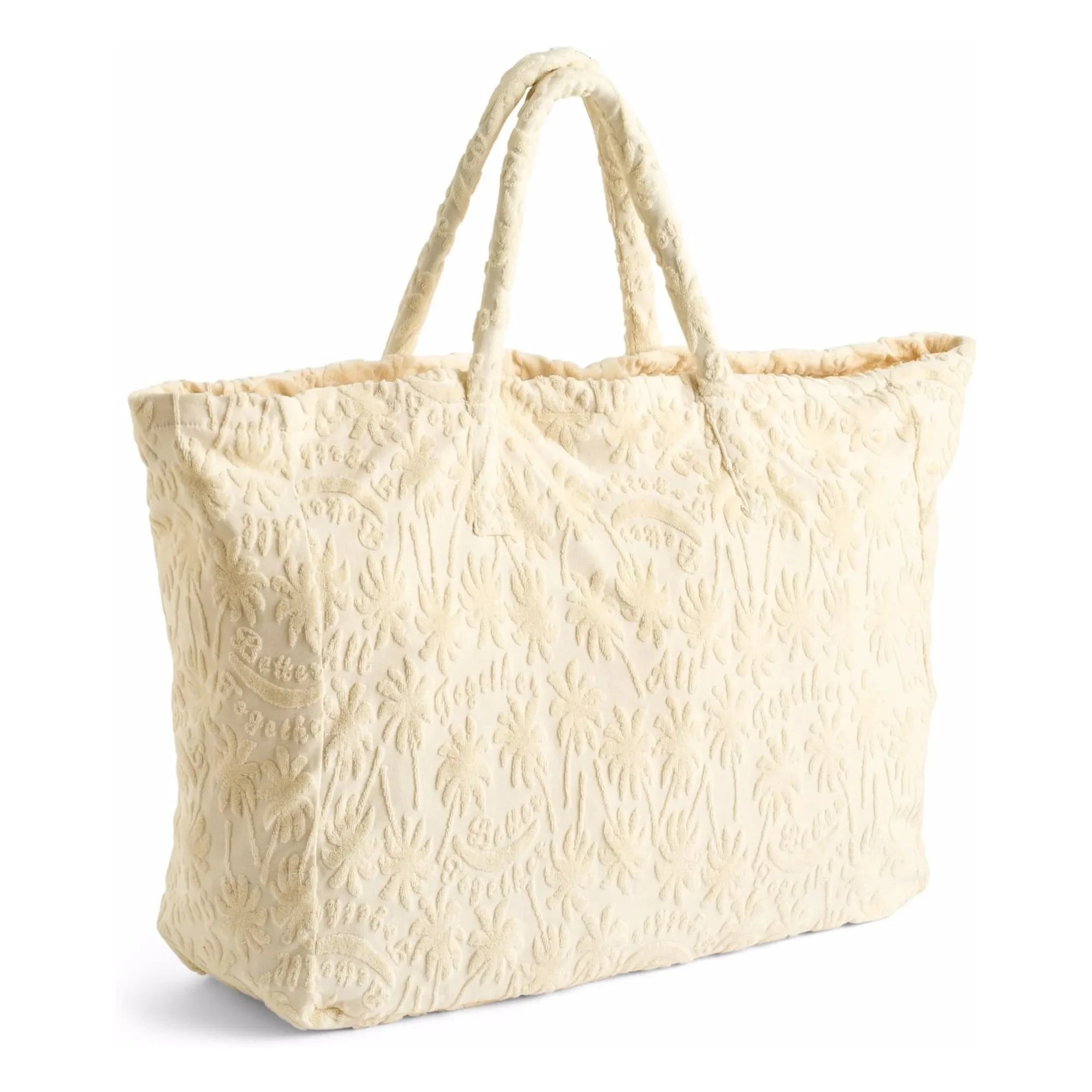 Molo - Palm Tree Foam Beach Bag | Ivory