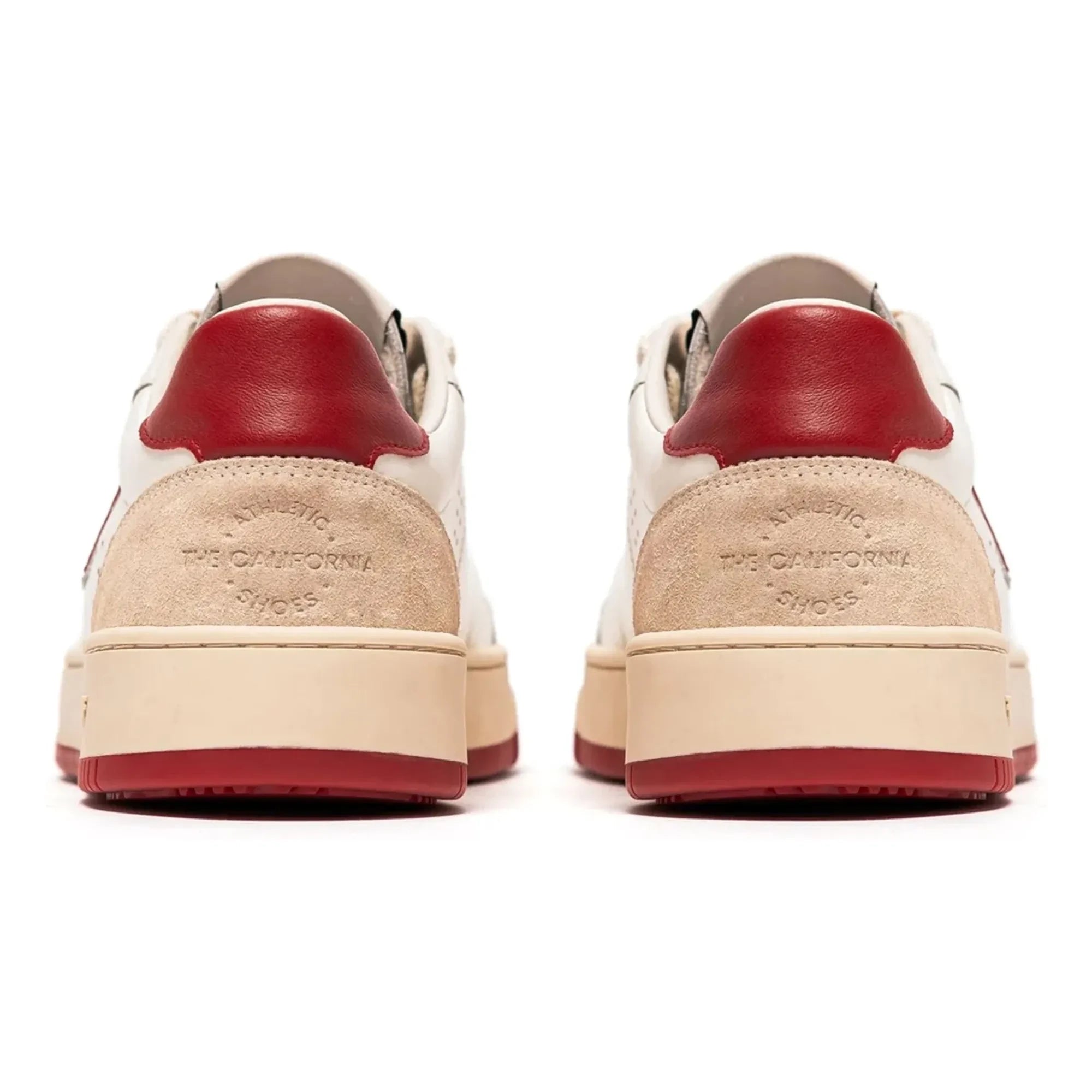 Bob Wolf - Legacy Deri ve Süet Sneakers | Kırmızı