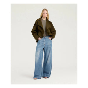 Momoni - Jean Aoki Baumwolle | Blau