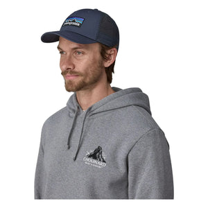 Patagonia - Trucker Şapka P-6 LoPro Organik Pamuk | Lacivert