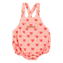 Piupiuchick - Twill Hearts tulum | Pembe