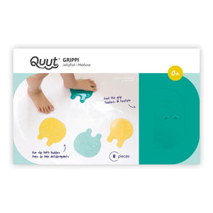 Quut - Grippi banyo paspasları - 8'li Set | Sarı