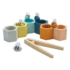 Plan Toys - Honigwaben-Zangenset