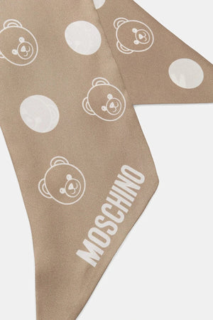 Moschino kadın ipek fular