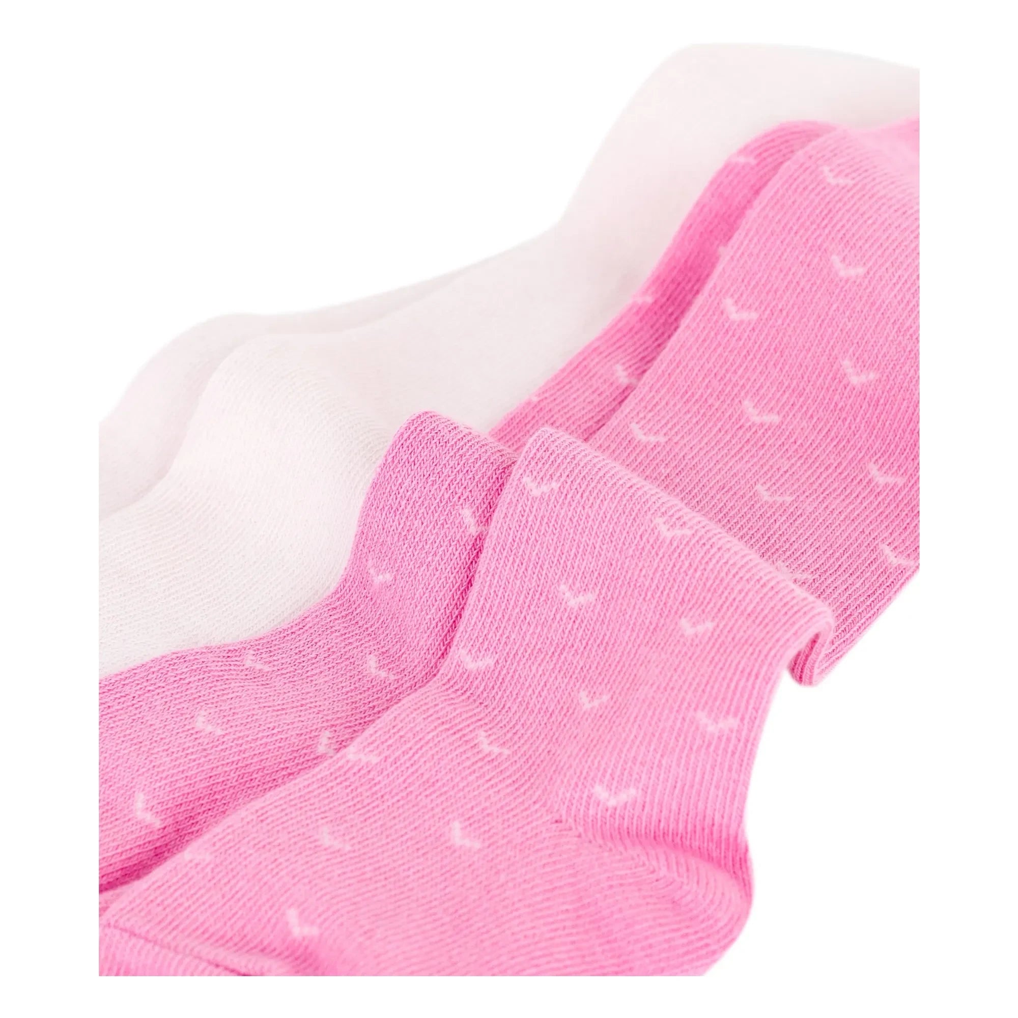Petit Bateau - 2 Çift Yüksek Çorap Seti | Pembe