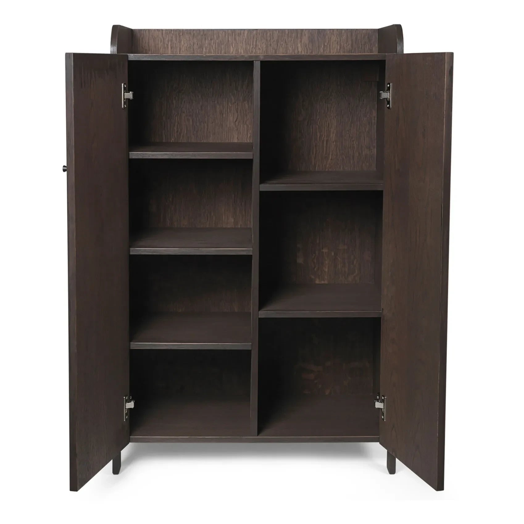 Ferm Living - Feststehender Schrank | Dunkle Eiche