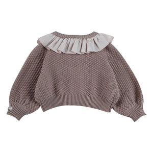 Donsje - Veertje Cardigan | Brown