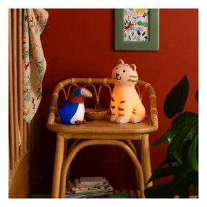 Moulin Roty - Togre Baboo gece lambası - La forêt de Mawa