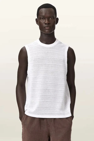 AllSaints erkek pamuklu atlet COVE