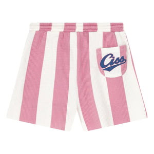 Cos I Said So - Gestreifte Ciss Shorts | Pink