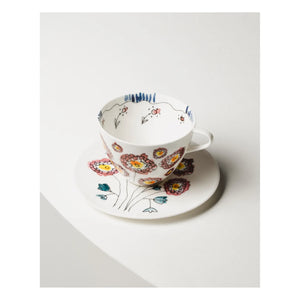 Serax - Coffee cup and saucer Anemone, Serax for Marni - 2'li Set | Süt