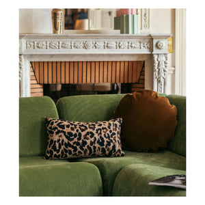 The Socialite Family - Carino Jacquard-Rechteckkissen | Leopard
