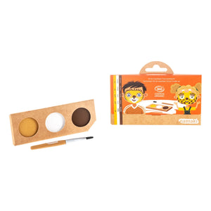 Namaki - Lion & Giraffe 3 Renkli Makyaj Seti | Gold