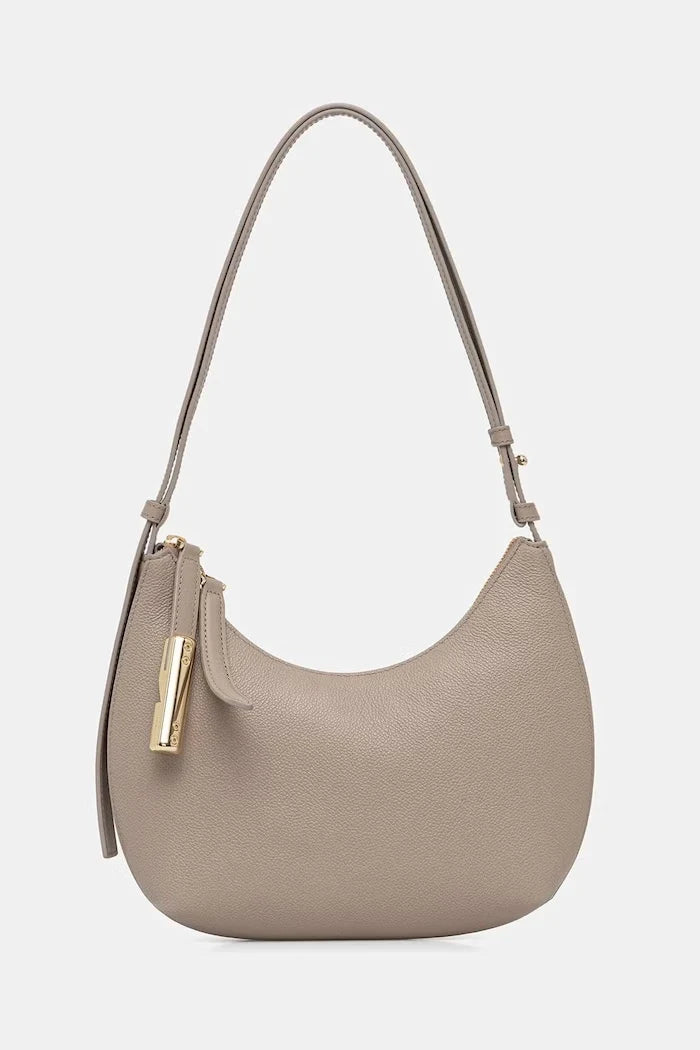 Furla Kadın Deri Goccia S Shoulder Bag Kroasan Çanta