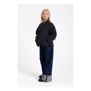 Finger in the nose - Braidy Kapitone Bomber | Siyah