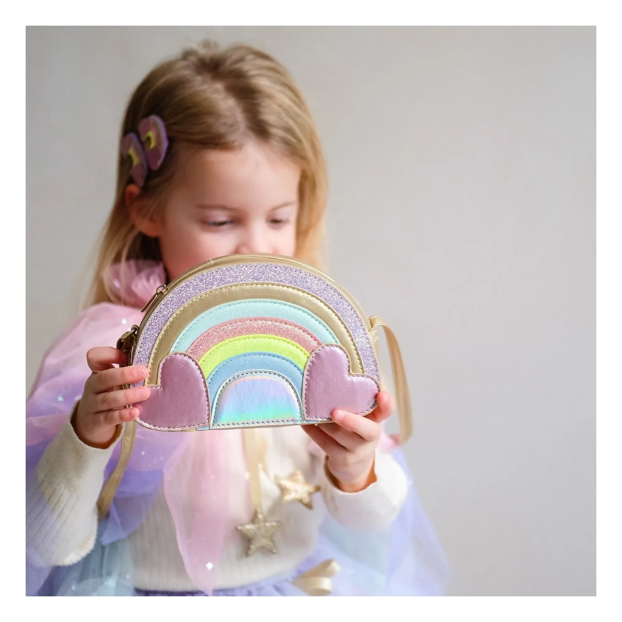 Mimi & Lula - Arc en Ciel Tasche | Gold