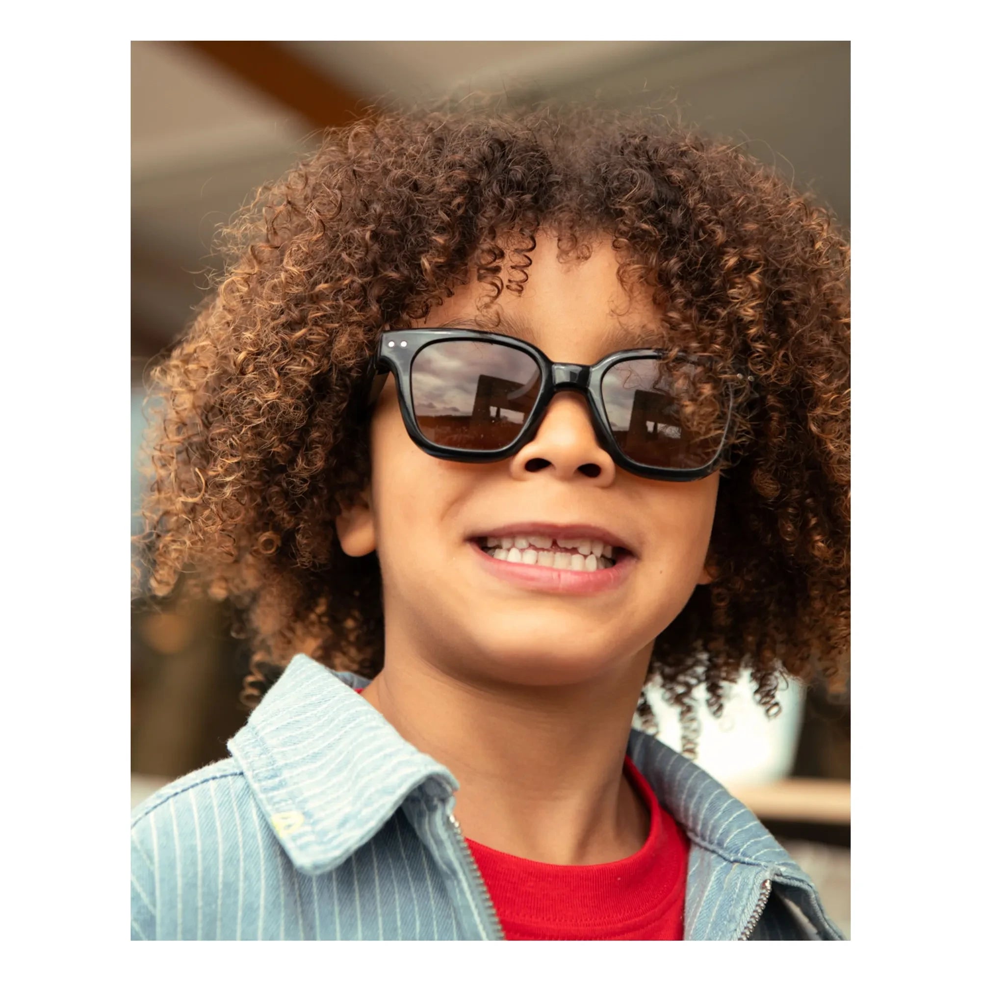 IZIPIZI - Sunglasses #Road Junior | Bright black