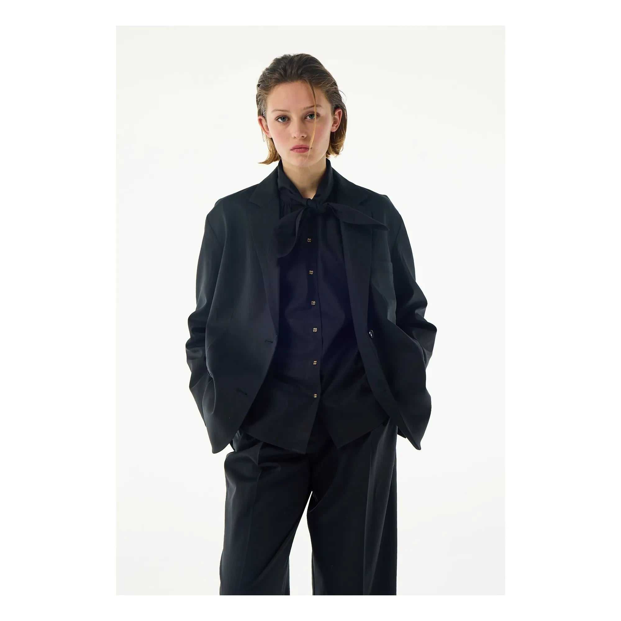 BELLEPIECE - Tailoring London Saf Yün Ceket | Siyah