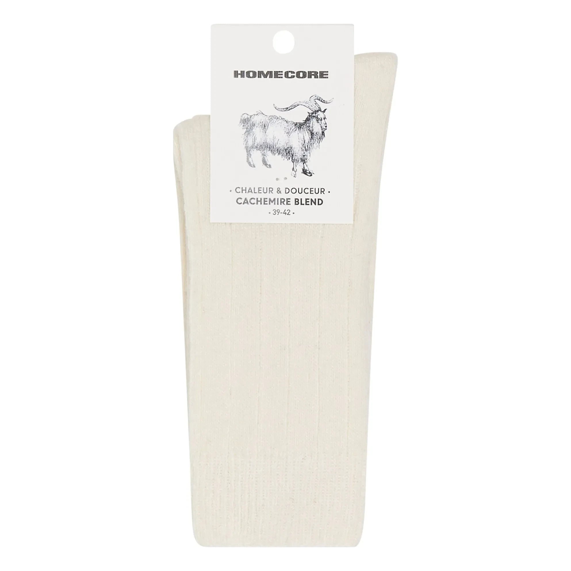 Homecore - Kaschmir Socken | Creme