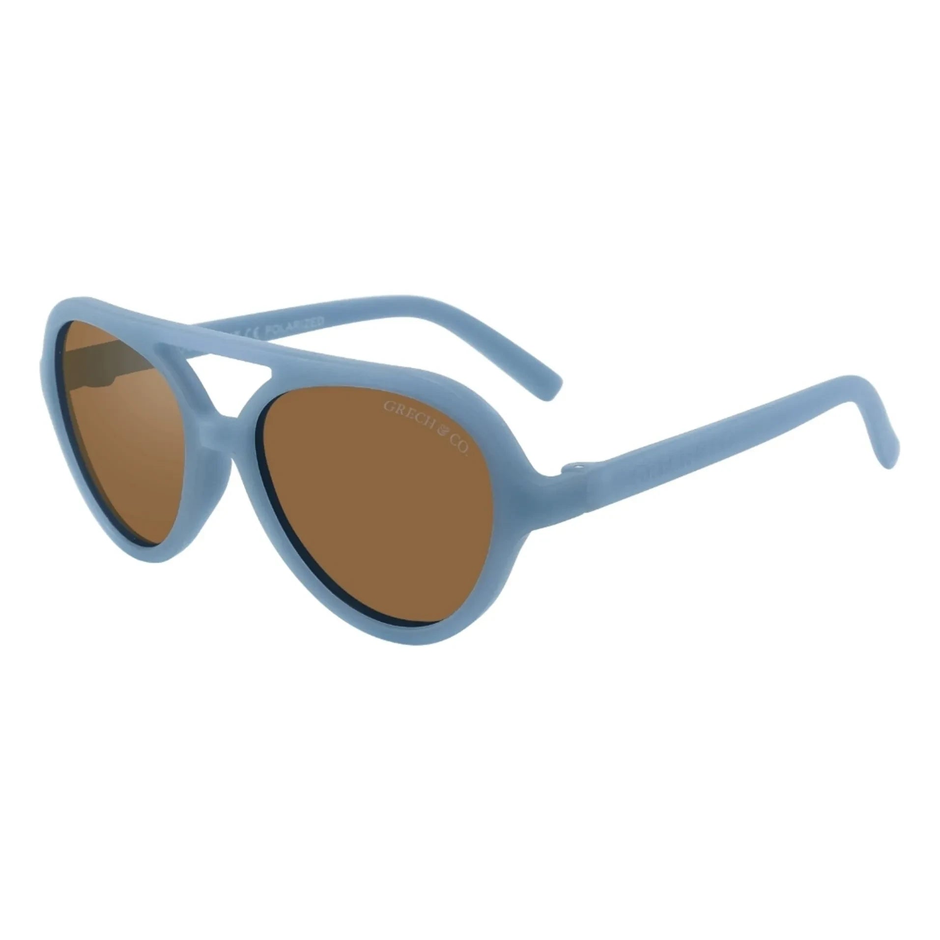 Grech & Co - Aviator Polarisierte Sonnenbrille | Blau