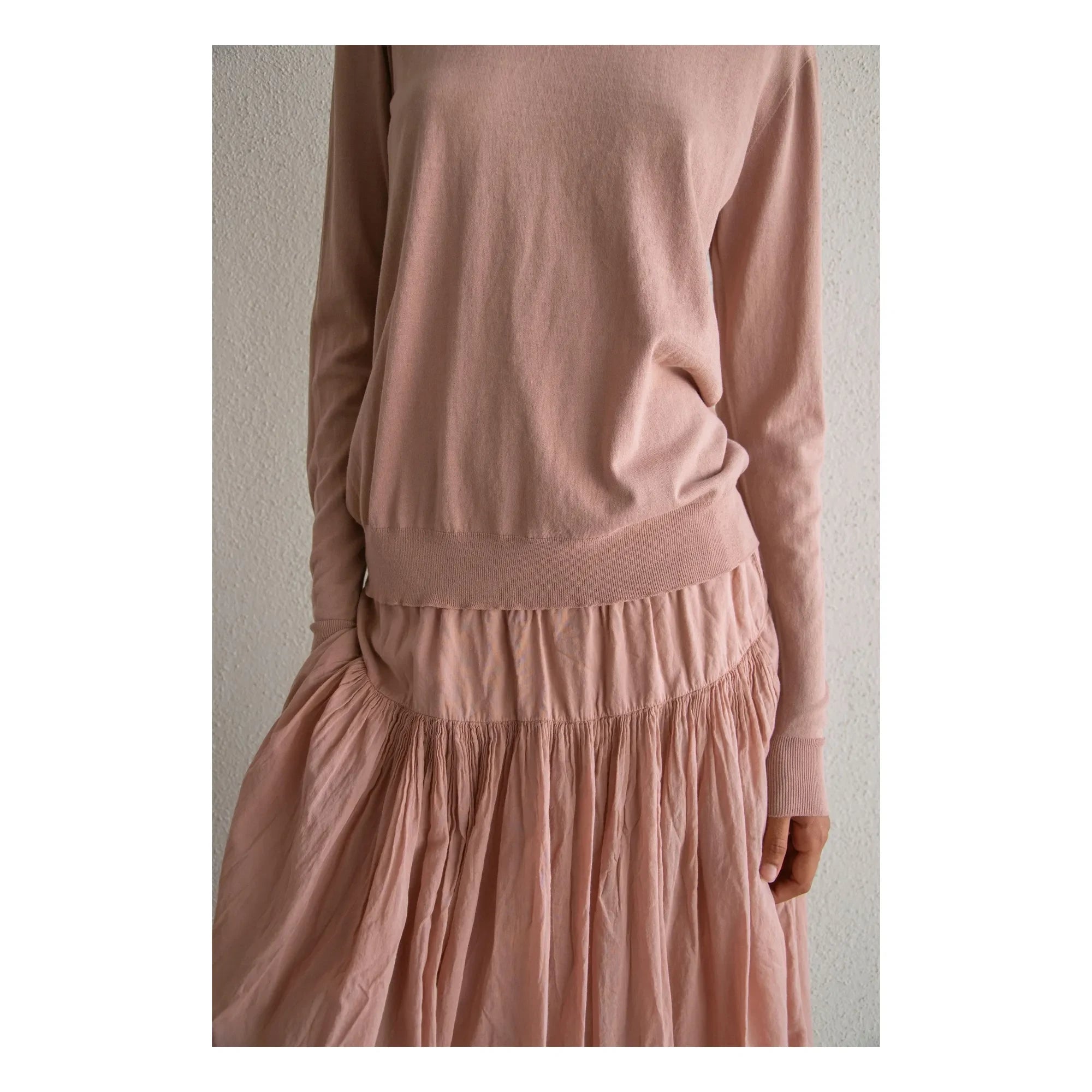 THEAVANT - Bio-Baumwolle Baby-Pullover | Beige