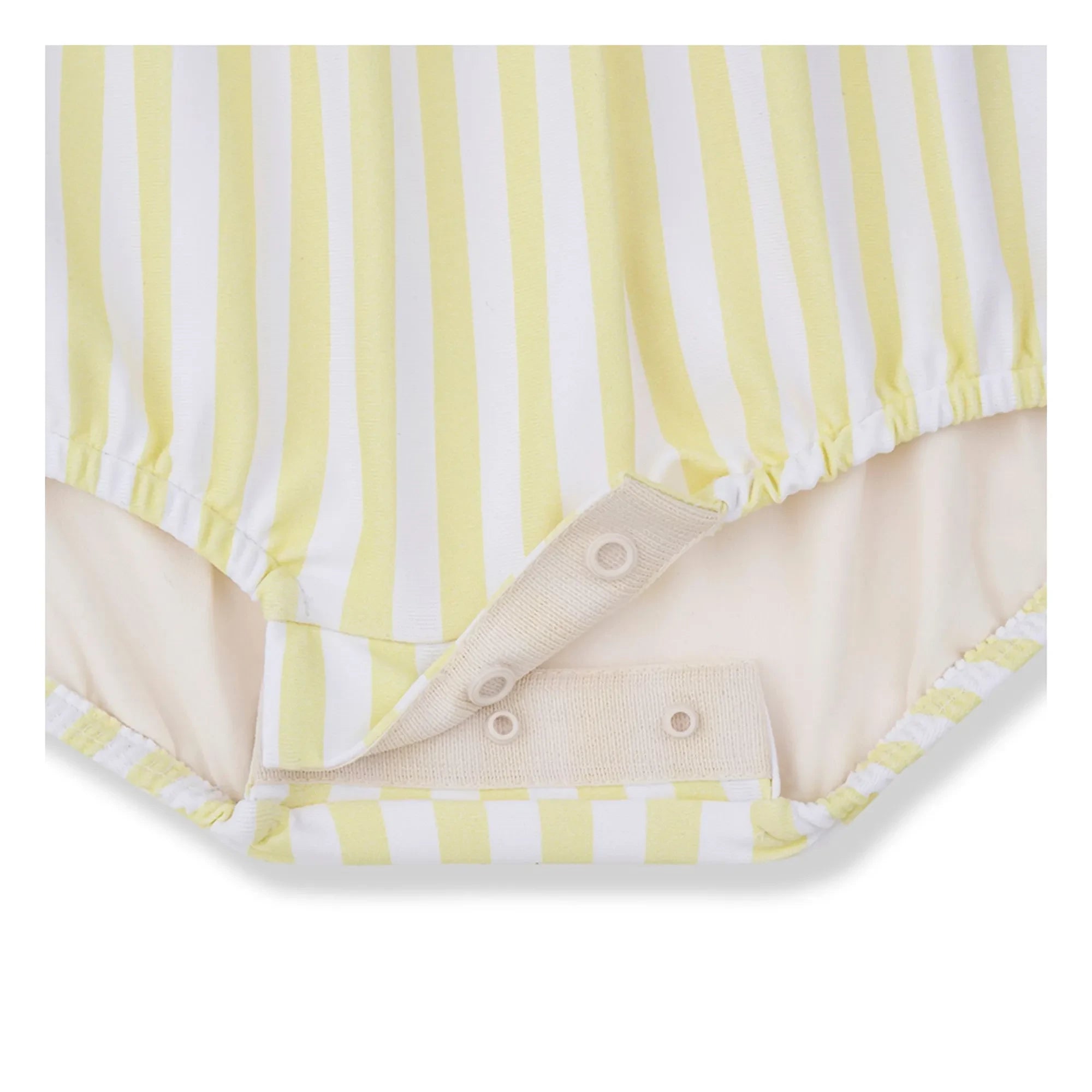 1+ in the family - Lloseta Striped Swimsuit | Yellow