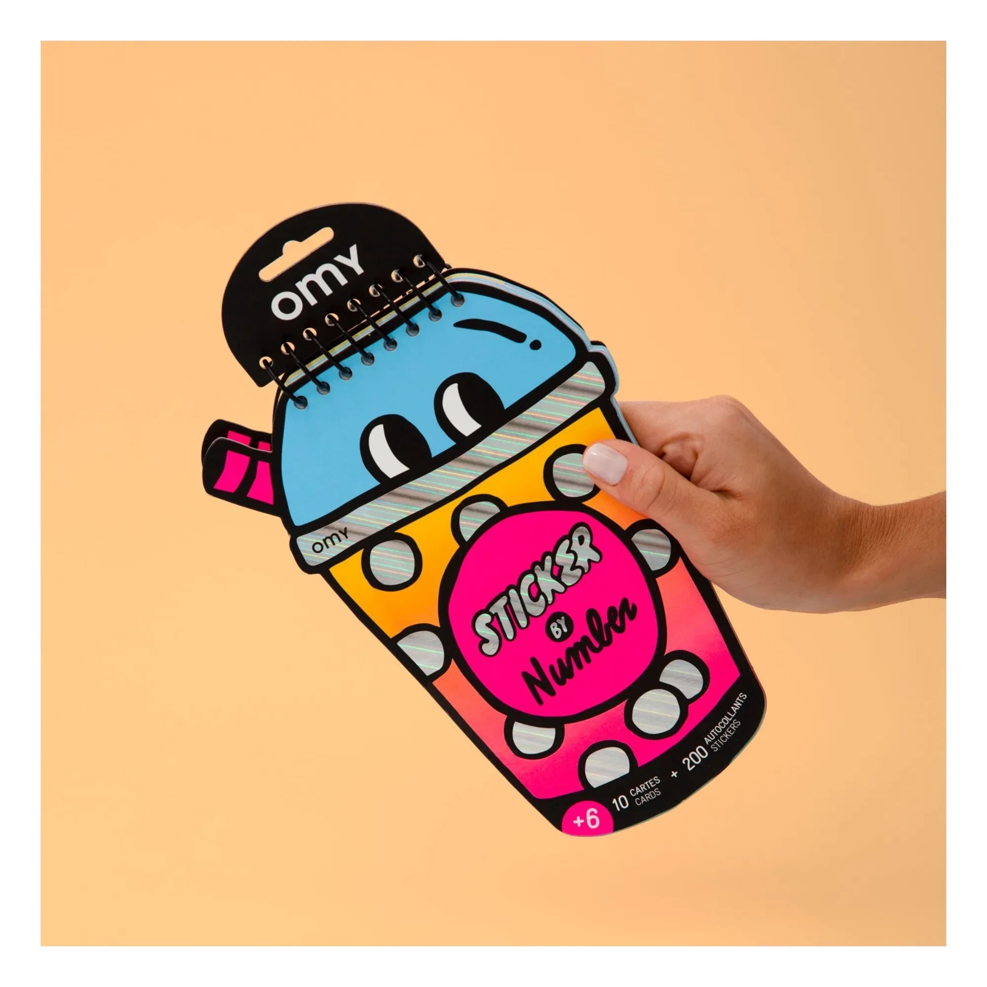 Omy - Bubble Tea Sticker Activity Book