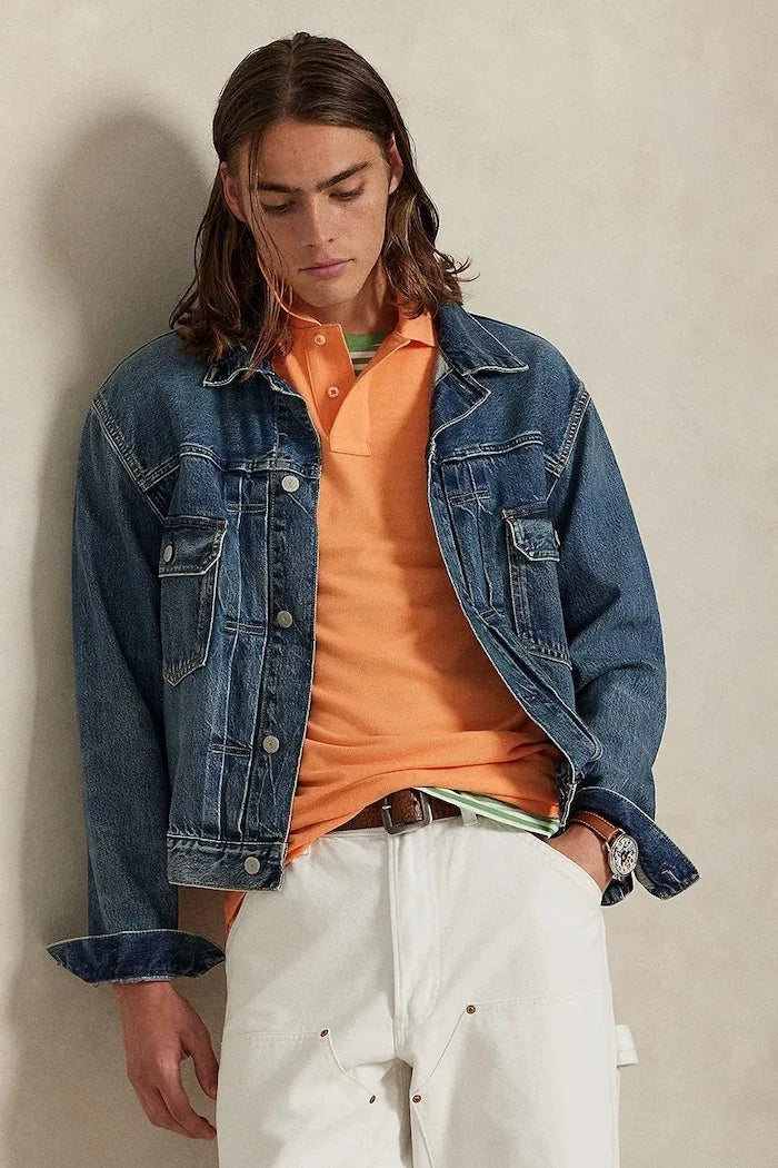 Polo Ralph Lauren Erkek Pamuklu Yakalı Tişört