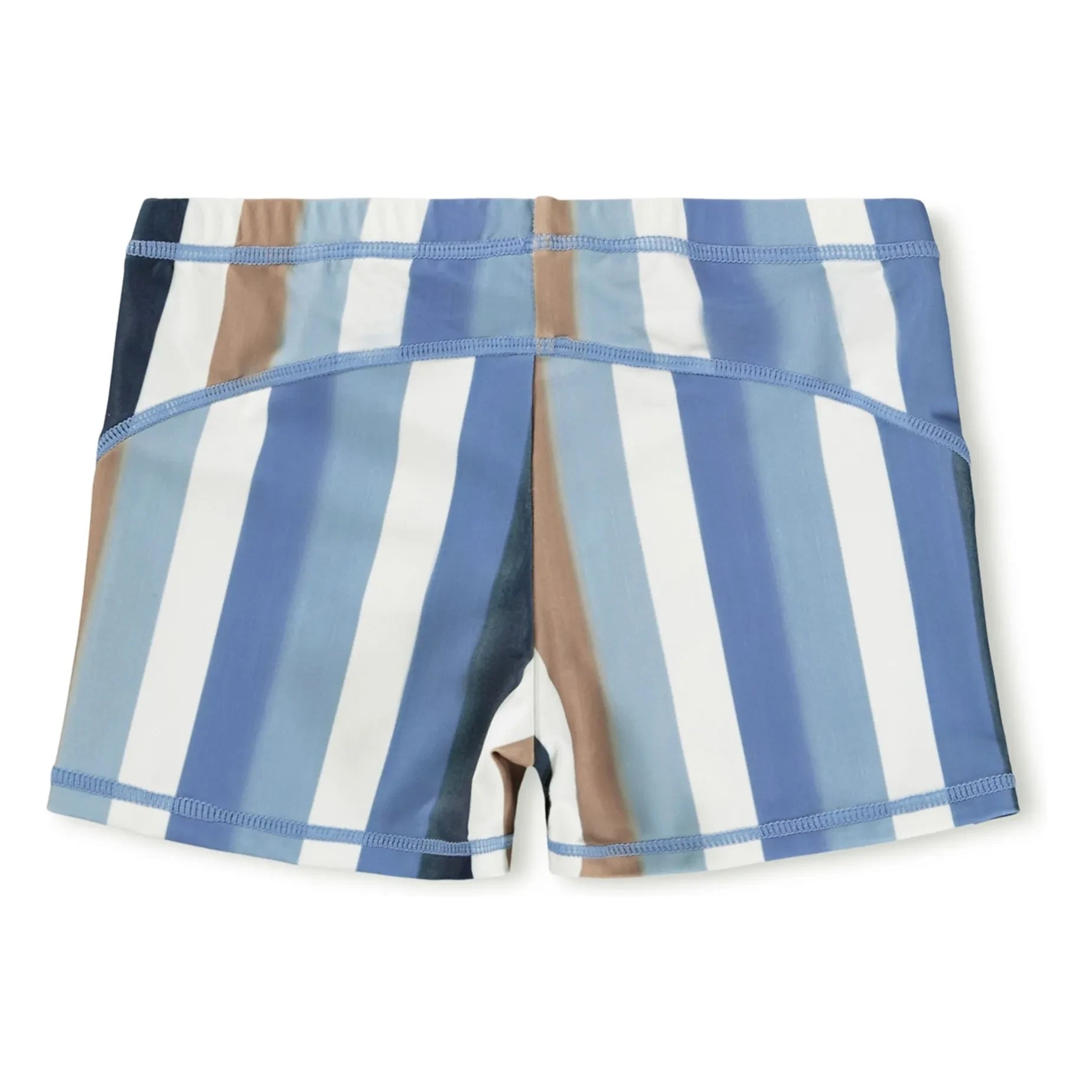 Molo - Norton Gestreifte Badeshorts aus recycelter Faser | Blau