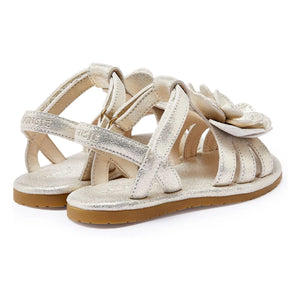 Donsje - Iles Fields Flower Sandals | Silver