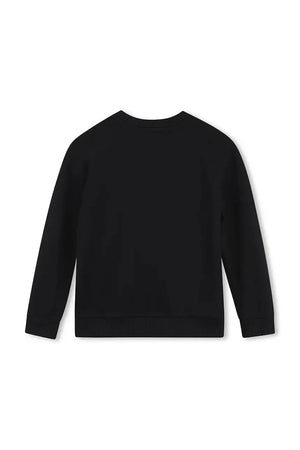 Çocuklar için pamuklu kapüşonlu sweatshirt
