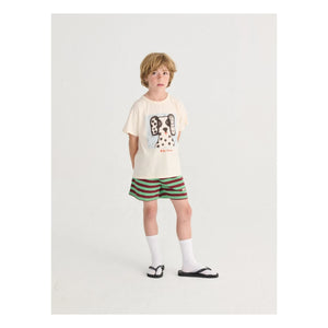 Bobo Choses - Dalmaçyalı organik pamuklu T-shirt | Ekru