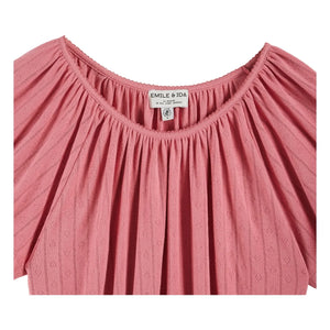 Emile et Ida – T-Shirt „Banka“ | Himbeere
