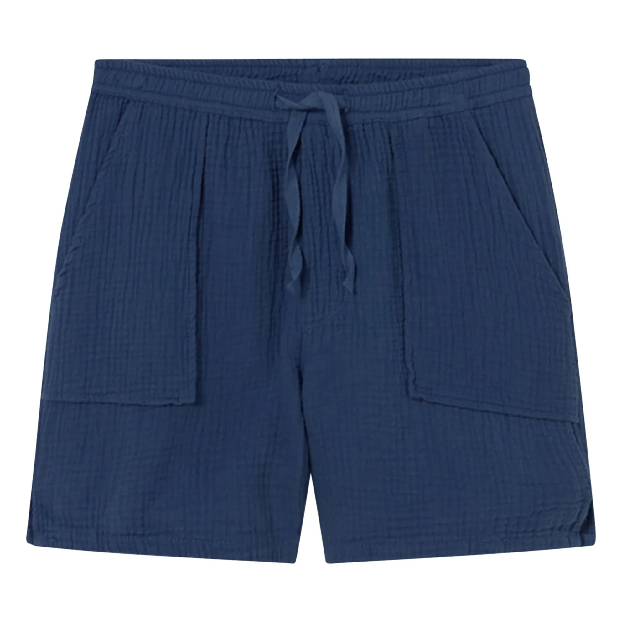 Cozmo - Bermuda Cove Cotton Gauze Cloth | Navy Blue